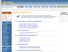Tablet Screenshot of elettronica.superzap.it